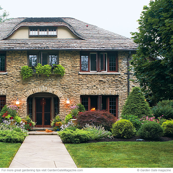 Garden design  by shape