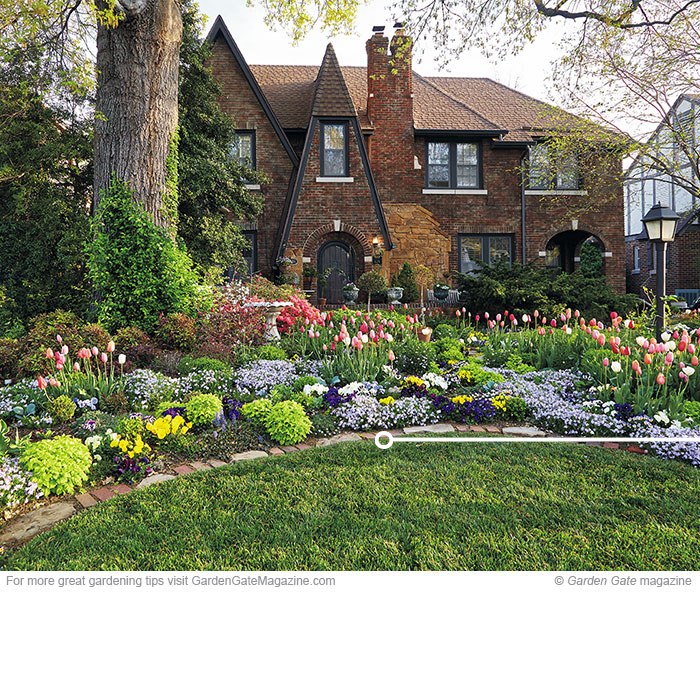 Brighten spring beds