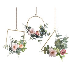 Pauwer Floral Wreath Set hoop wreath reviews