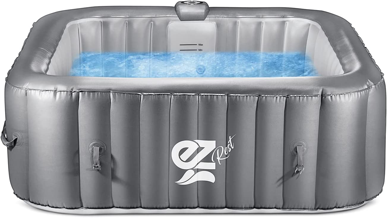 serenelife outdoor inflatable hot tub