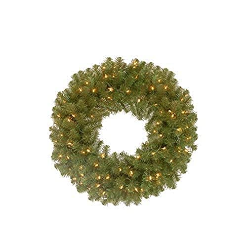 National Tree Company pre-lit artificial Christmas wreath