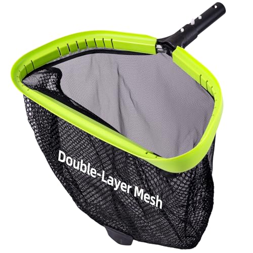 Swimming Pool Leaf Skimmer Pool Skimmer Net - Leaf & Debris Remover For Swimming Pools, Spas & Ponds (Pole Not Included) Pool Skimmer Nets